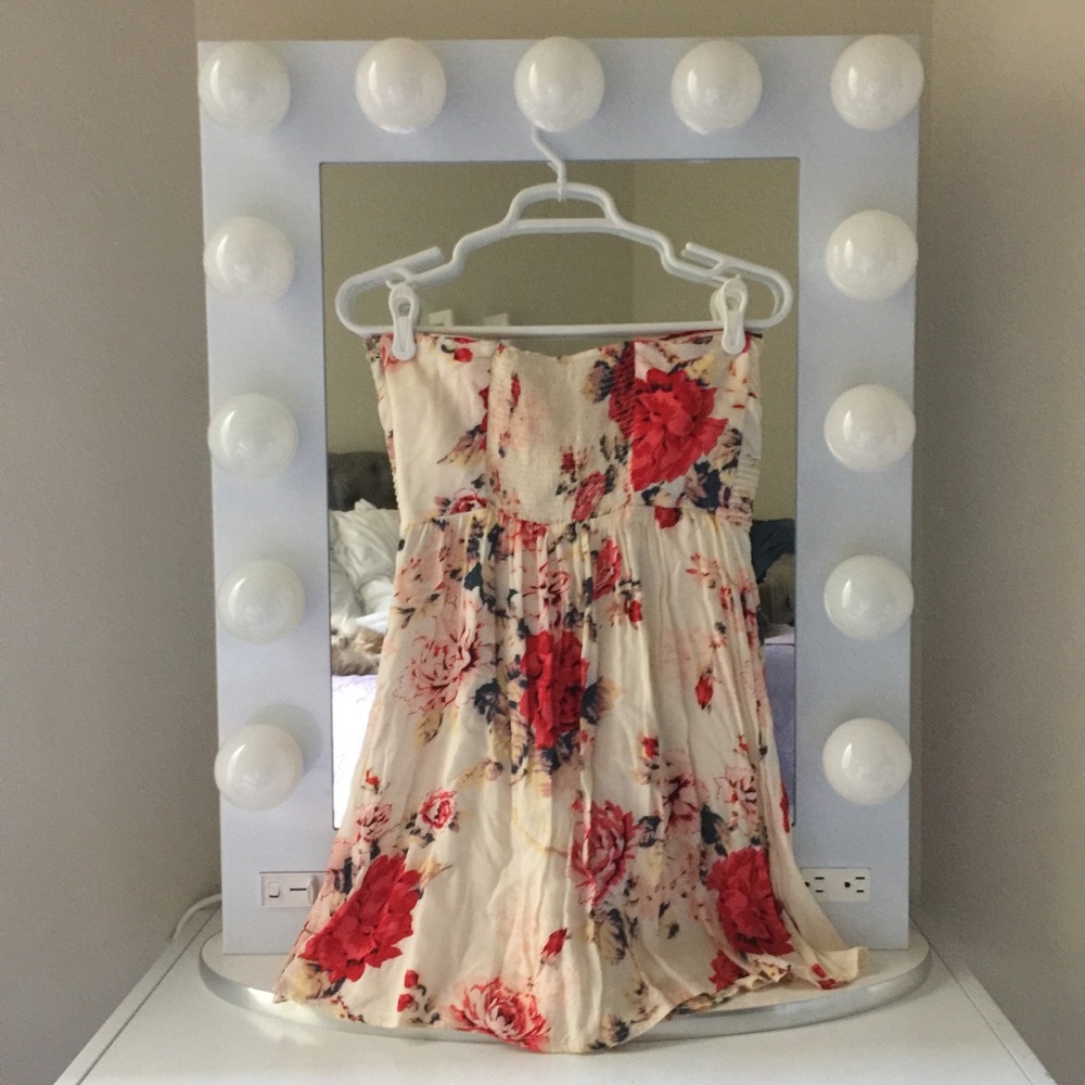 Urban Outfitters Kimchi Blue Strapless Sun Dress - Picture 8 of 8